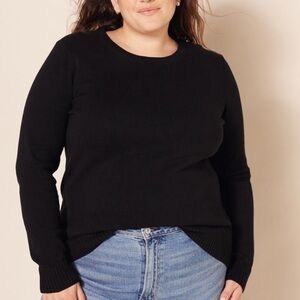 Amazon Essentials Black Soft Touch Crewneck Sweater XXL (Fits Like XL) NWT